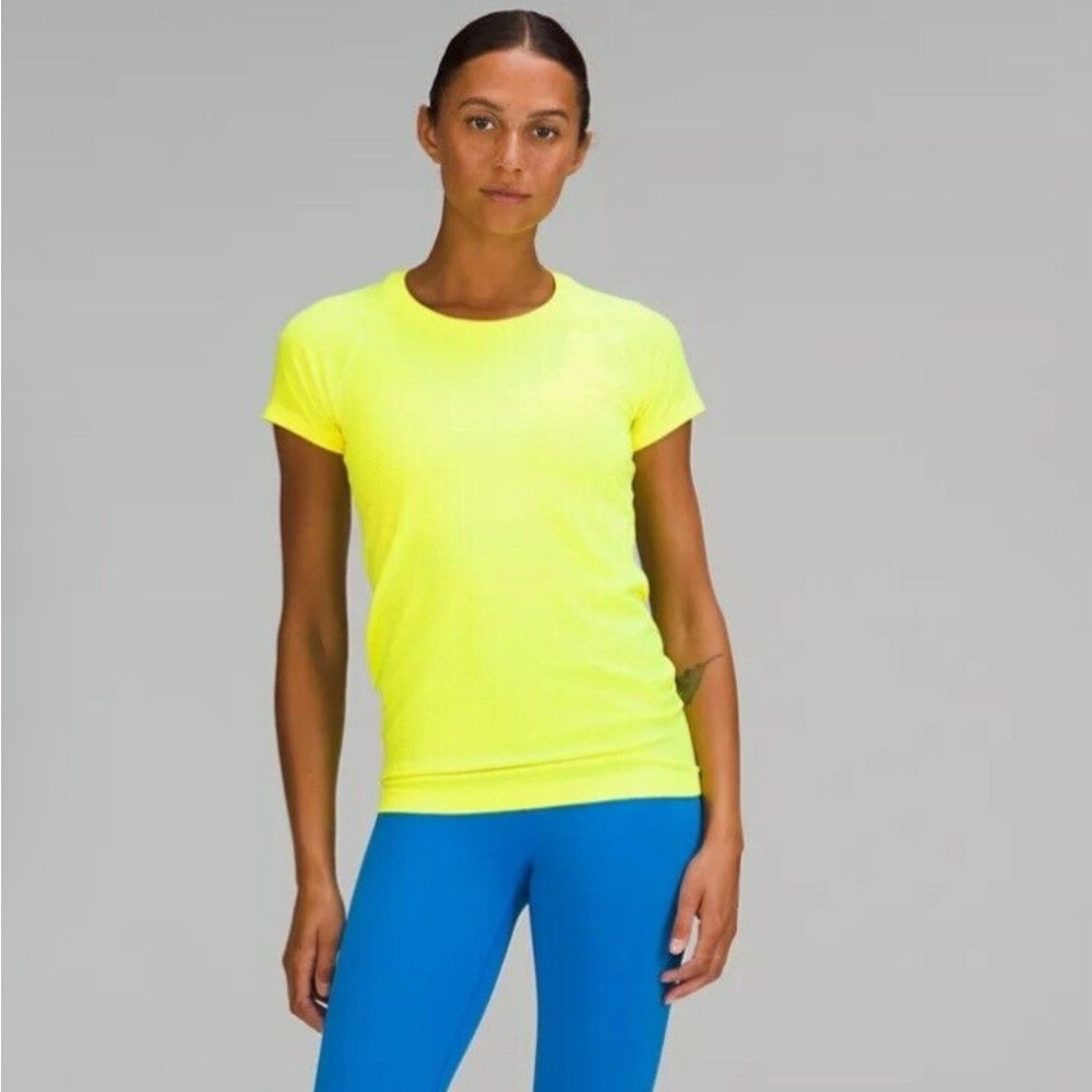 Lululemon neon swiftly tech size 0